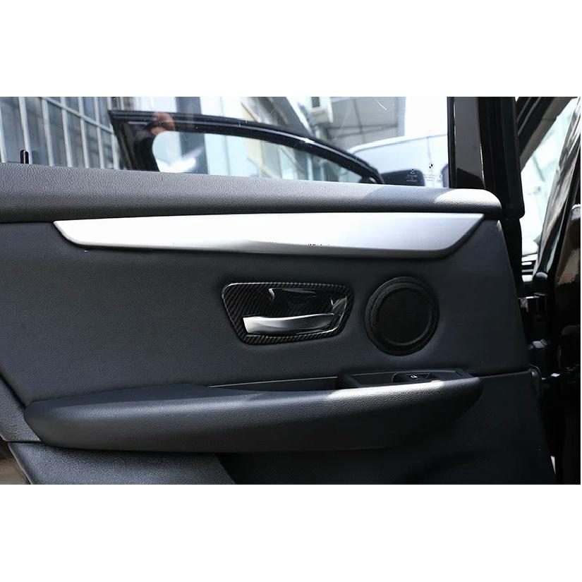 Car Styling Interior Door Cup Bowl Frame Cover Trim For BMW 2 Series Active Gran Tourer F45 F46 2015-2018