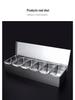 Stainless Steel Spice & Seasoning Box with Lid for Kitchen or Restaurant Use