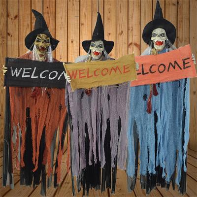Halloween Scary Horror Haunted House Light Costume Witch Dress Up Prop