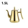 Thickened Stainless Steel Teapot Kettle Kettle Hotel Restaurant Home Induction Cooker Flower Teapot Coffee Pot