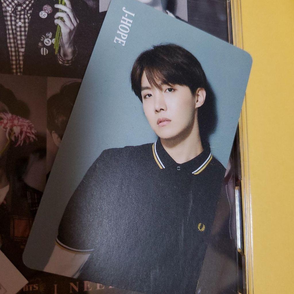 [USED] BTS Super Rare J-HOPE INEED U Trading Card Calendar Trading Card