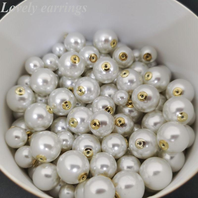 

Сделай сам Защита спины Защита от падений Односторонний Без прокола Золото 18 карат 18K gold pearl ear plug 10mm