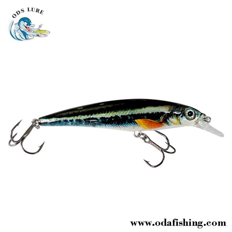 70Mm Abs Plastic Simulated Fishing Bait For Bionic Freshwater Sea Fishing Bait, Black Fish Luya Bait Mino Perch