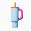 NEW  316Stainless Steel Insulated Car Cup Cold Hot Water Bottle Thermal Coffee Mugs Vacuum Flask With Handle Straw For Sport