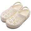 Crocs Classic clog stylish, simple and comfortable hole shoes unisex beige