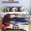 Transformers Optimus Prime Printed 3pcs Bedding Set Soft Microfiber 1 Duvet Cover And 2 Pillowcases Home Bedroom Decor Xmas Gift K1726