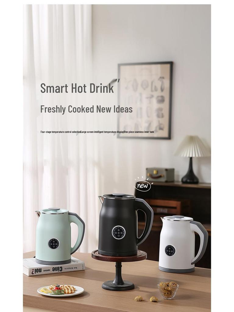 1,2L Nerezová elektrická konvice, 110V/220V, Pro domácí použití