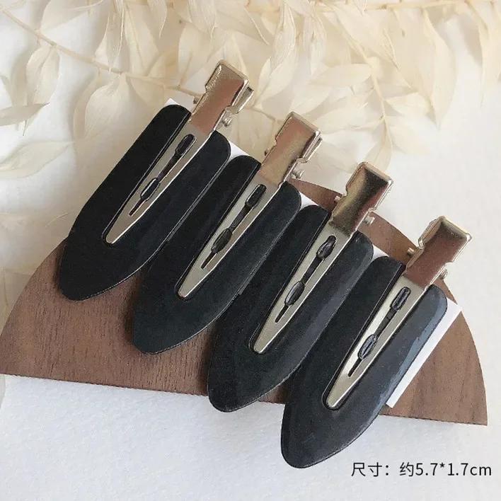 Simple Wild Leopard Seamless Hair Clip Women Acetate Sheet No Bend Bangs Clip Duckbill Clip Hairpins Hair Styling Tool