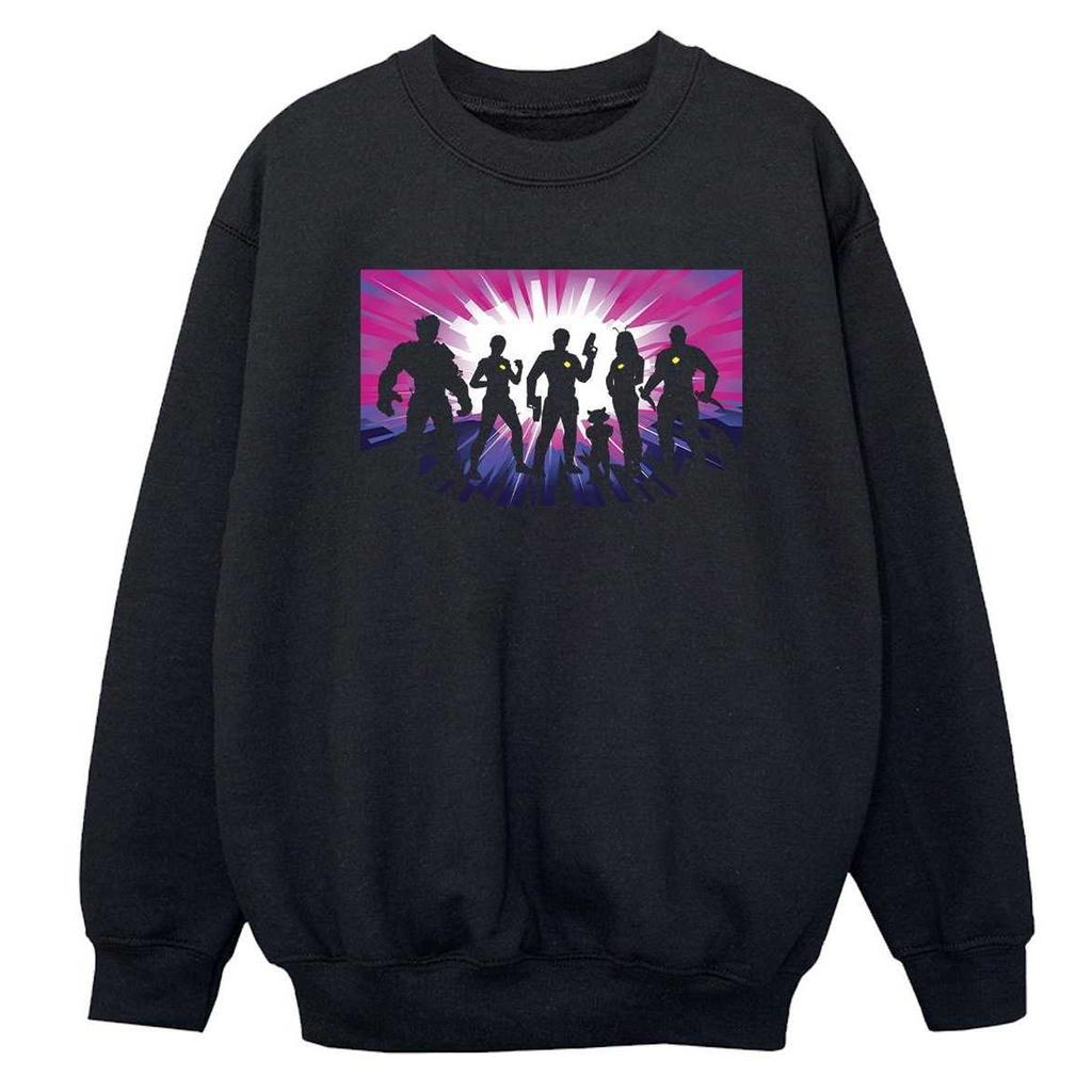Guardians Of The Galaxy Volume 3 Jungen Silhouette Ausschnitt Sweatshirt