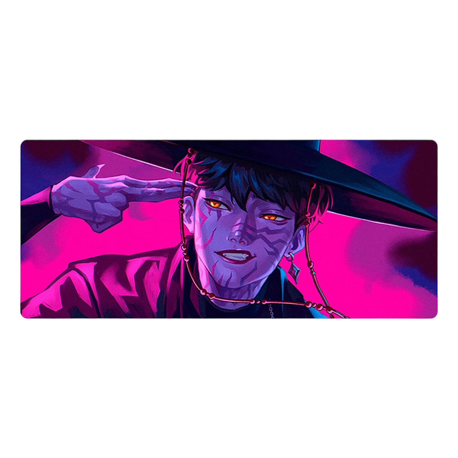 

Игровой коврик для мыши, резиновая основа, толстый настольный коврик для компьютера и ноутбука One Size