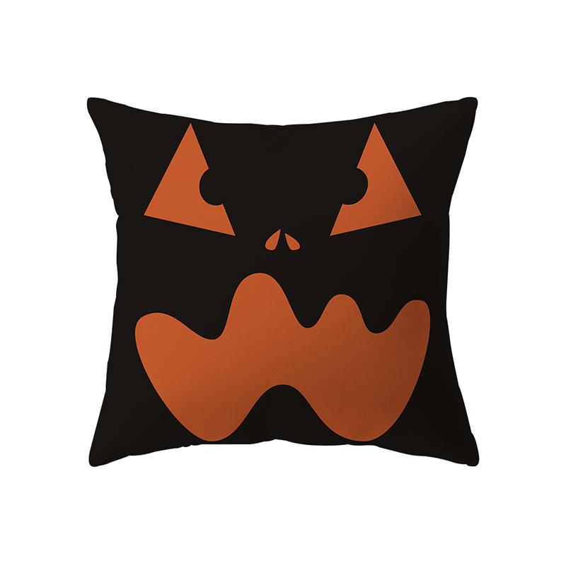 Pumpkin Collection Halloween Theme Pillow Cover Sofa Cushion  Holiday Gift Party Decoration Home Decor