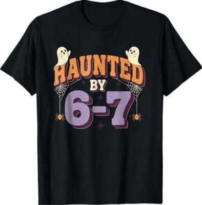 Haunted by 67 Funny Halloween T-Shirt Unisex T-Shirt