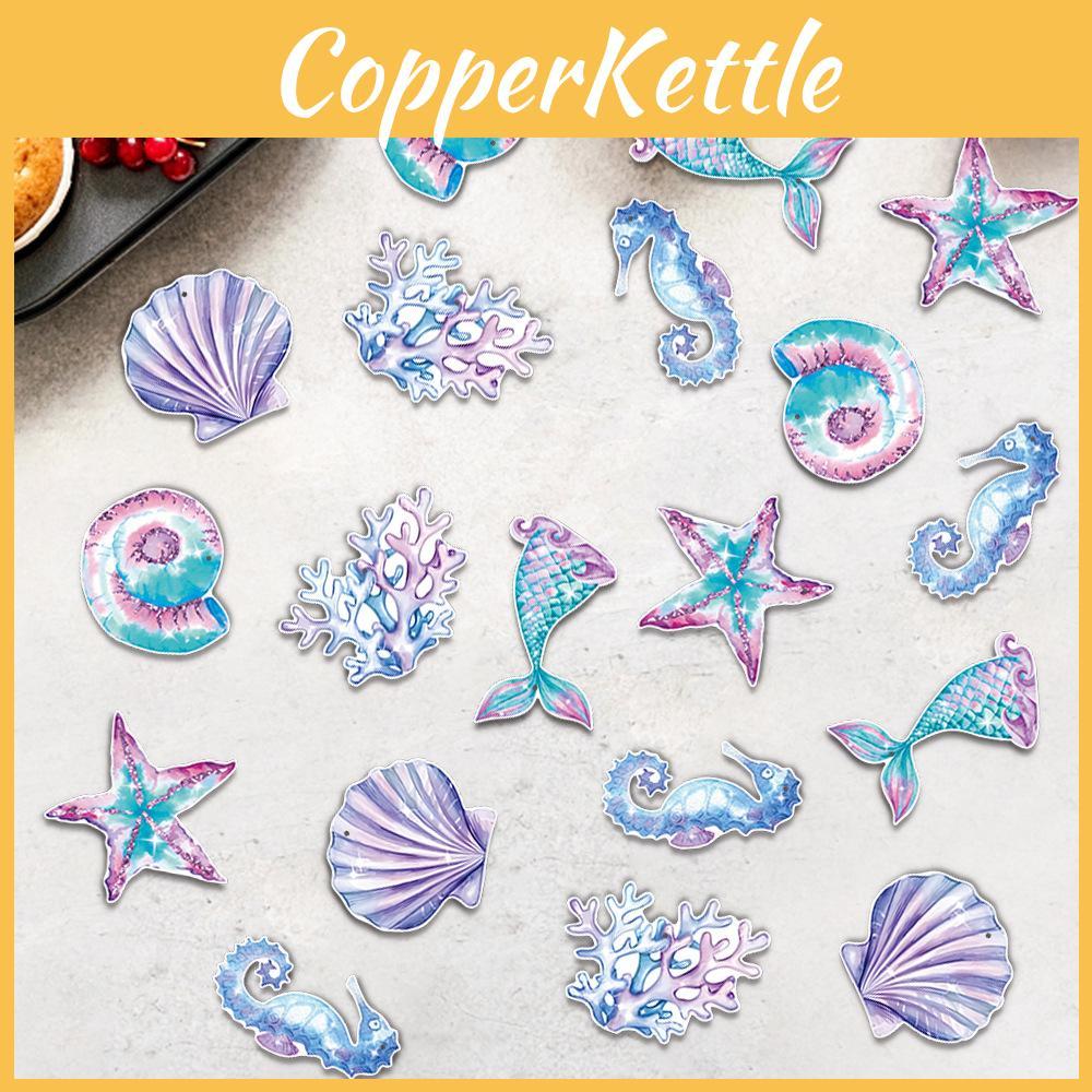 Mermaid Coral Starfish Birthday Party Table Scatter Confetti For Event Decor