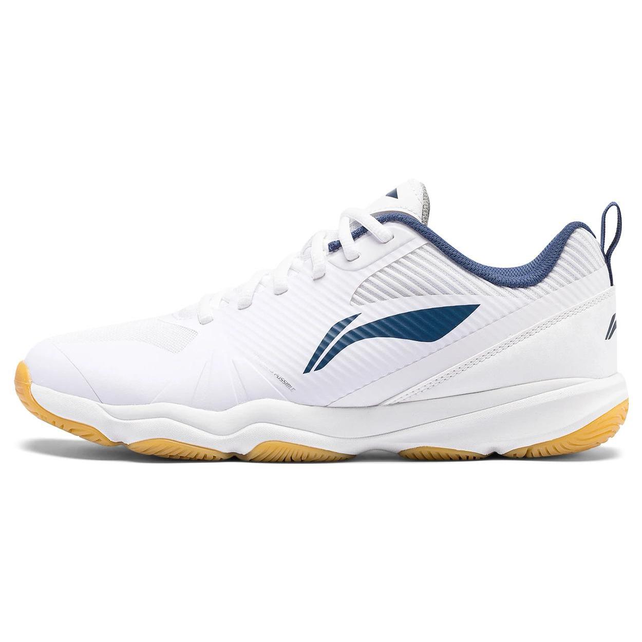 

new LiNing Badminton Series CS16 Anti Slip Wear Resistant Low Top Badminton Shoes Unisex White Blue 37.5