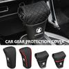 For Vauxhall Car Styling Shift Handle Cover Leather Non-slip Automatic Gear Sheath Accessories VXR8 Vivaro Corsa Insignia Tigra