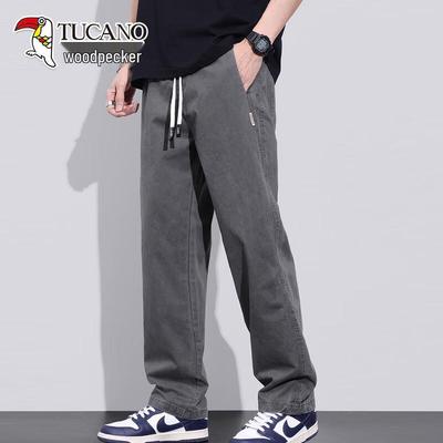 Men's Straight Fit Casual Work Pants