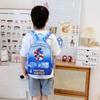 America Pattern Captain Kids School Backpack For Early Education