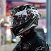 Full Face Motorcycle Helmet With 3C Certification ABS Material Scooter Bike Riding Safety Protective Gear
