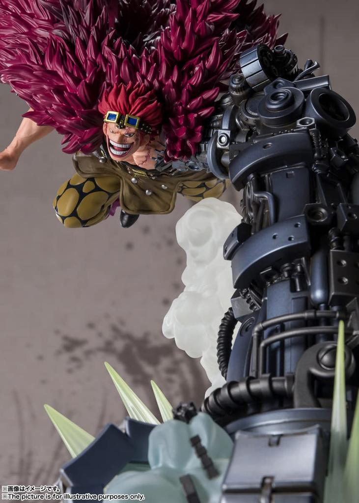 TAMASHII NATIONS FiguartsZERO Fierce ONE PIECE Eustass Kid Three Monster Battle on Onigashima 355mm PVC ABS Painted Complete Figure [Super Battle] -
