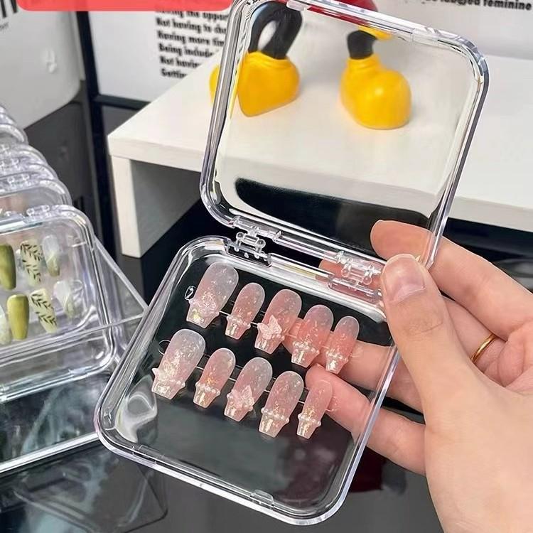 Dustproof Cosmetic Organizer: Powder Puff, Brushes, Lipstick, Sponge Storage Box for Dressing Table.