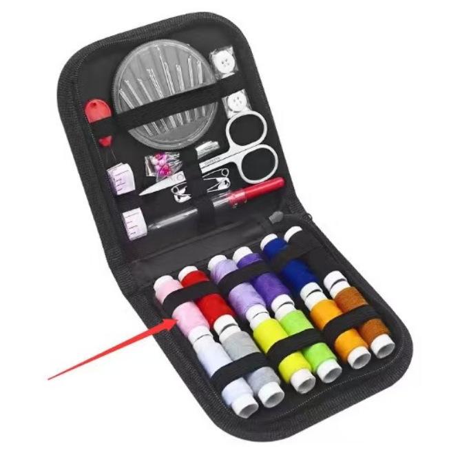 97-Piece Portable Sewing Kit: Travel-Friendly Household Knitting Tool Set