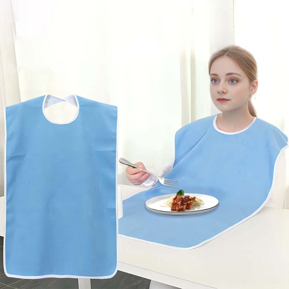 Stain Resistant Elderly Bib Washable Senior Citizens Bibs Adult Bibs  Elderly Men And Women
