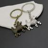 Trendy Simple Dog Poodle Keychain Pendant