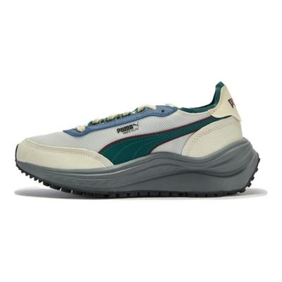 Rider Elite Retro Classic Versatile Low-Top Running Shoes Unisex Sneaker Gray Green 404617-03