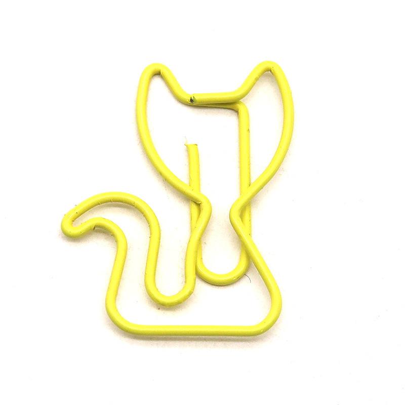 20pcs/set Jelly Color Heart Shape Paper Clips Creative Design Casual Non-sticky Memo Pad Clips Simplicity Bookmark for Book