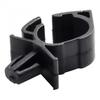 10Pcs Wiring Fasteners 11mm/0.43inch Black Dustproof