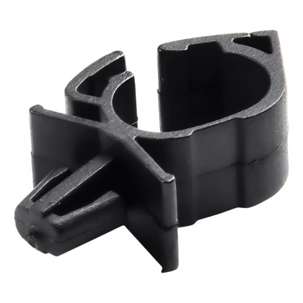 10Pcs Wiring Fasteners 11mm/0.43inch Black Dustproof
