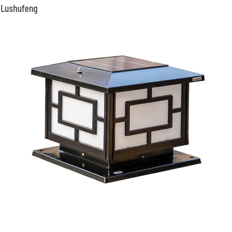 Outdoor Solar LED Pillar Light