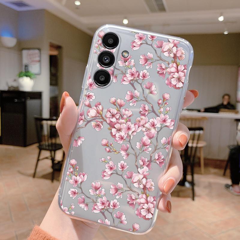For Samsung A15 5G Case 6.5 Inch Face Cover Soft Silicone Clear TPU Phone Case For Samsung Galaxy A56 A16 A26 A36 Fundas Bumper