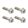 ALPHA RIDER Universal M8 X 35mm Muffler Stud Bolt Exhaust Pipe Screw For Yamaha