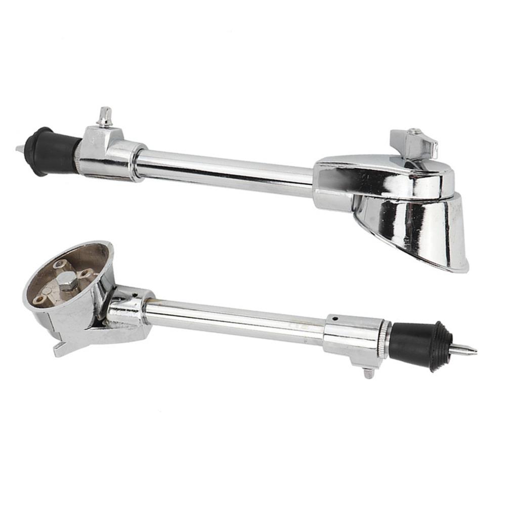 2pcs Silver Drum Legs Anti Skid Percussion Accessory Adjustable Anti Skid Drum Feet For Bass Drum