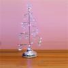 Crystal Star Iron Christmas Tree with LED Light Small XmasTree Table Lamp Christmas Decorations for Home Party New Year