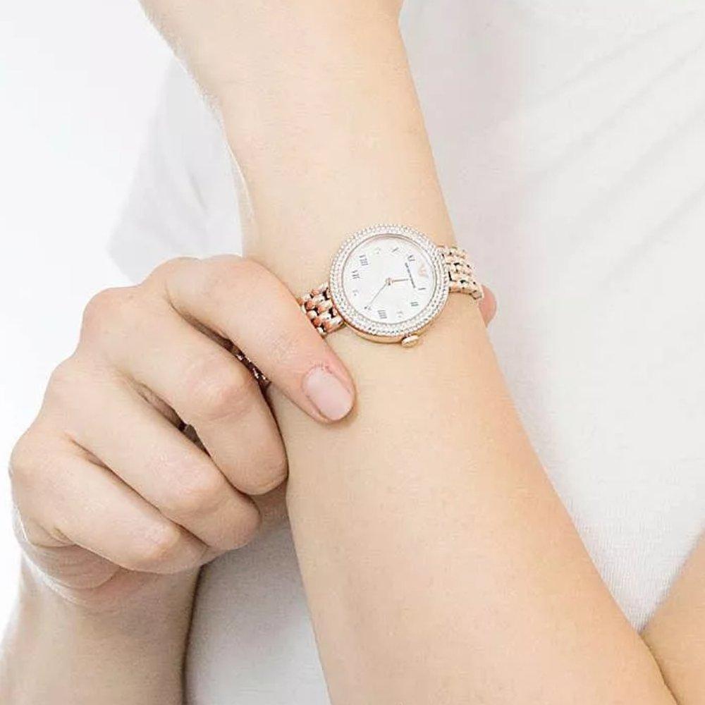 Emporio Armani AR11355 Rose Gold-Tone Ladies Watch