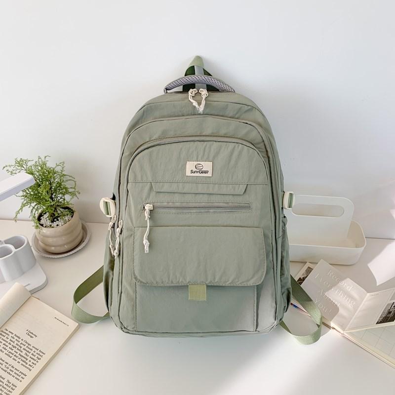 

Новый высококачественный, свежий и милый рюкзак, простой, легкий и вместительный рюкзак для учеников средней школы