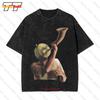 Helloween Walls Of Jericho Album Cover Metal Music Band Vintage Oversized TShirt TBQ