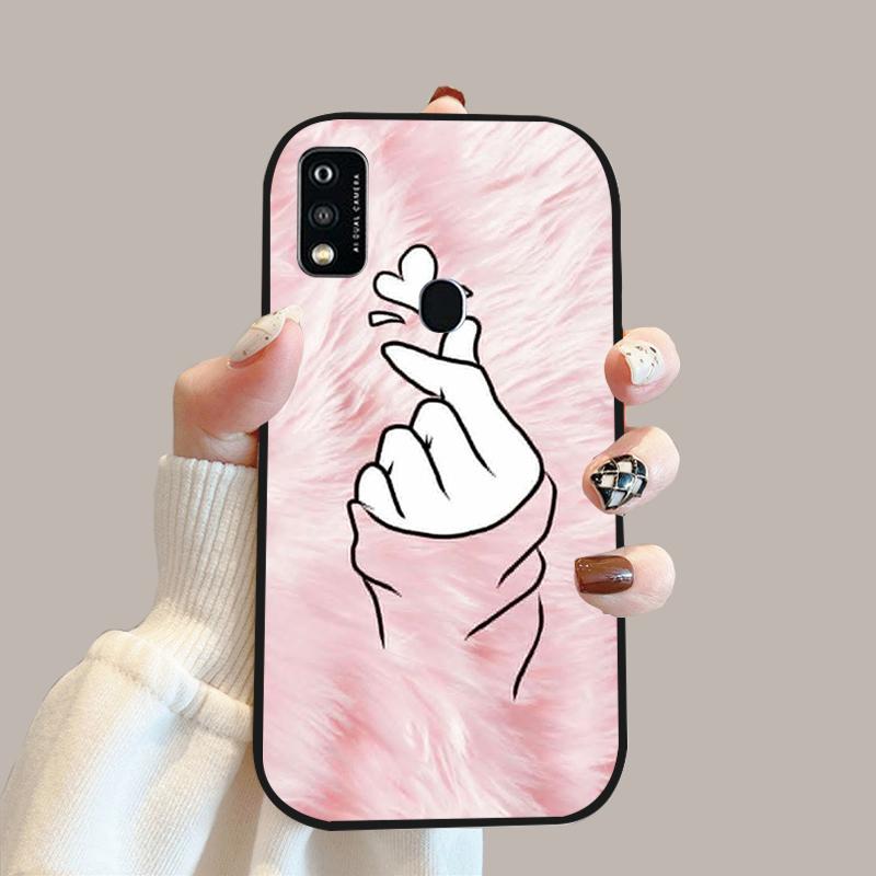 For ZTE Blade A51 Case A52 A53 Color Painted Soft Silicone Phone Cover Cases For ZTE Blade A31 Fashion Protective Fundas Coque