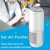 2025 New Portable Car Air Purifier,Negative Ion Generator for Smoke and Odor Removal, Low Noise Compact Desktop Air Freshener A