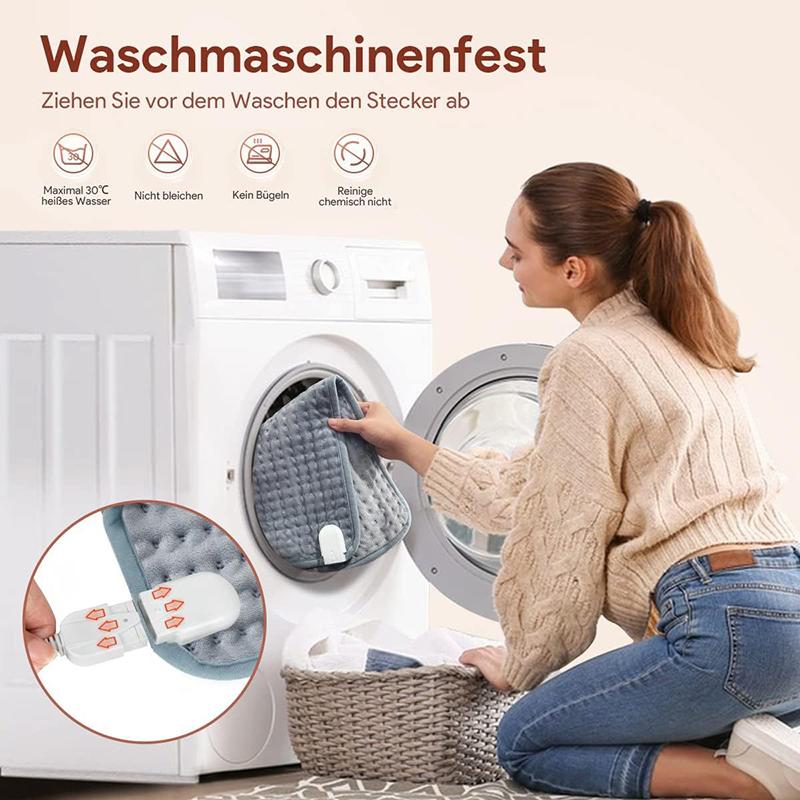 Household Heating Mat, Multifunctional Electric Heating Blanket, 9-speed Temperature Regulation, 4-speed Timed Portable Blanket