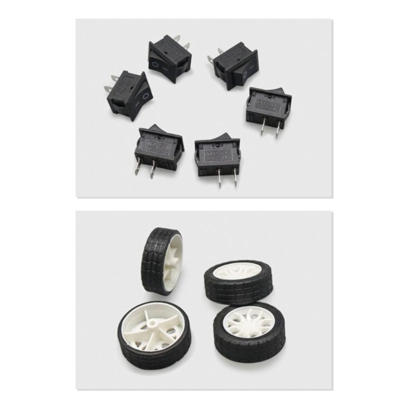 Kids Science Toy Motors Kits 3V-12V Small Electric Hobby Motor Science Experiment Kits For Children Home School Use