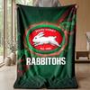 Coperta in Pile Flannel South Sydney Rabbitohs Coperta Calda e Accogliente per Divano Letto Viaggio Uso in Tutte le Stagioni
