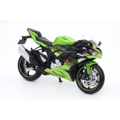Doyusha Diecast Motorcycle 1/12 Scale 2023 Kawasaki Ninja ZX-6R Green Finished Product