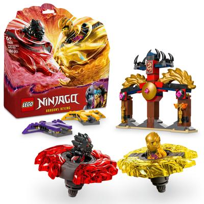 LEGO Ninjago Ejderha Spinjitzu Savaş Paketi Oyuncak Blok Eğitici678Savaş Robotu 71826
