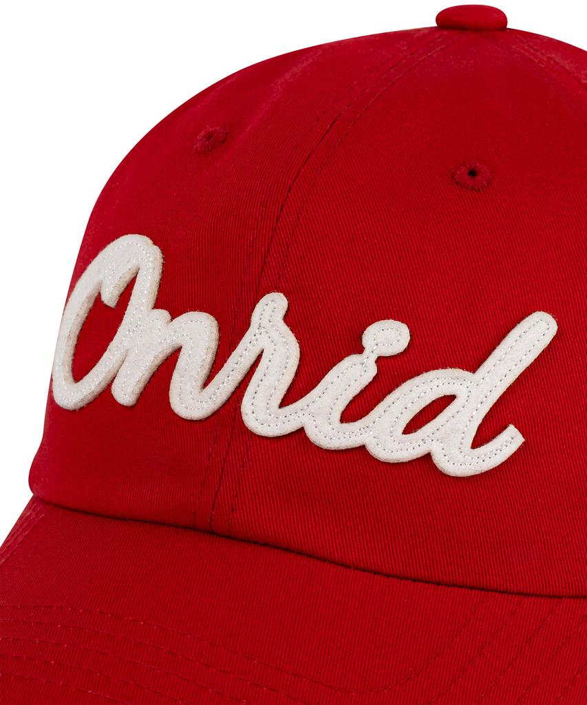 ONRIDPROJECT Essential Symbol Ball Cap - Red