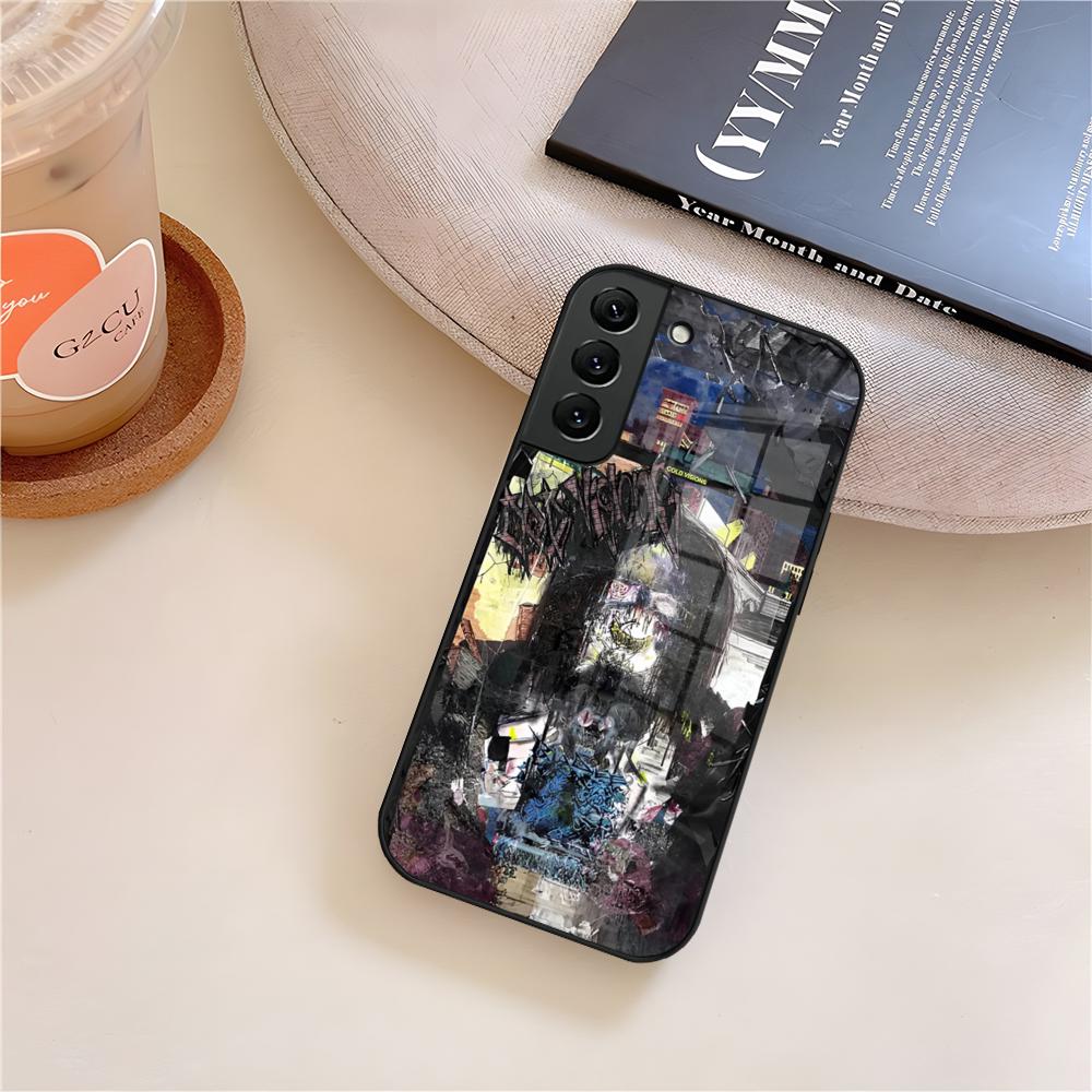 Rapper Bladee Cold Visions Phone Case Glass For Samsung Galaxy S26 S25 S21 S22 S24 S23 S20 Ultra Fe Plus A16 A24 A55 A53 Coque