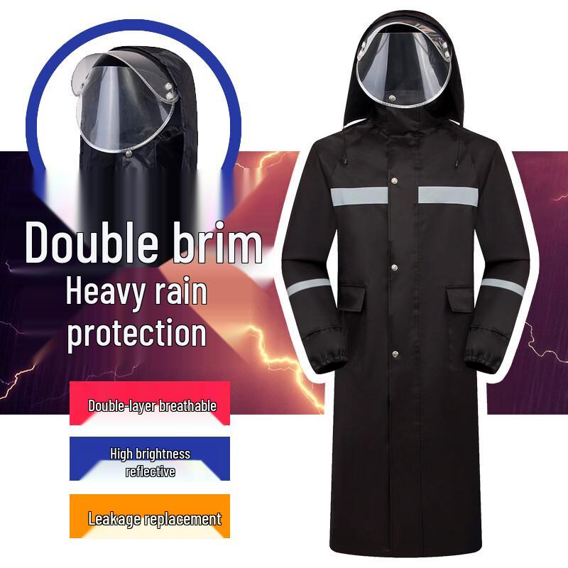 Hanyou Kids Reflective Long Raincoat