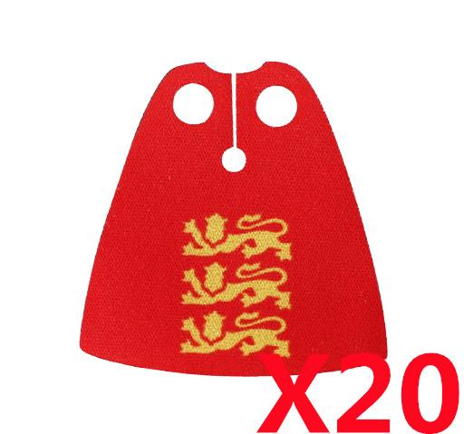 Medieval Military MOC Castle Knight Accessory Building Blocks Warhorse Cape Plush Coat Vest Shield Flag Kit Mini Toy Bricks Gift